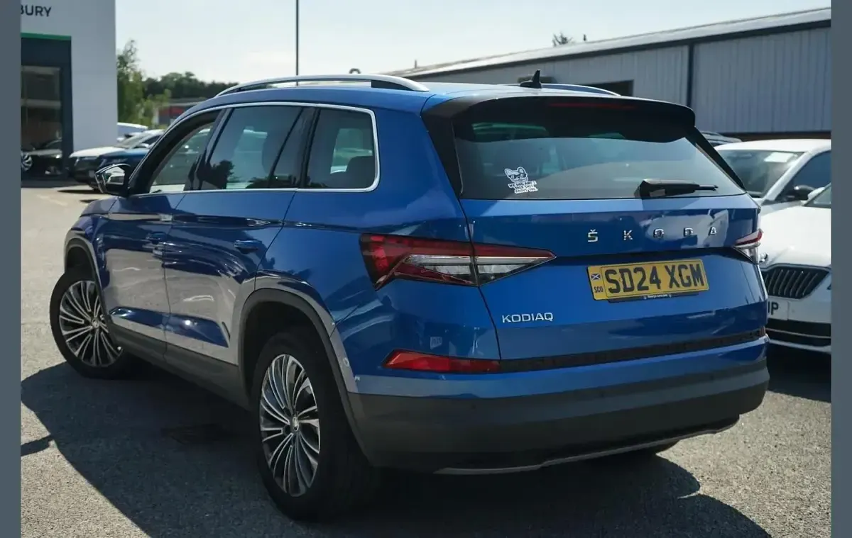Used Skoda Kodiaq SE L Executive 150 HP (110 kW) 2024 Blue SUV