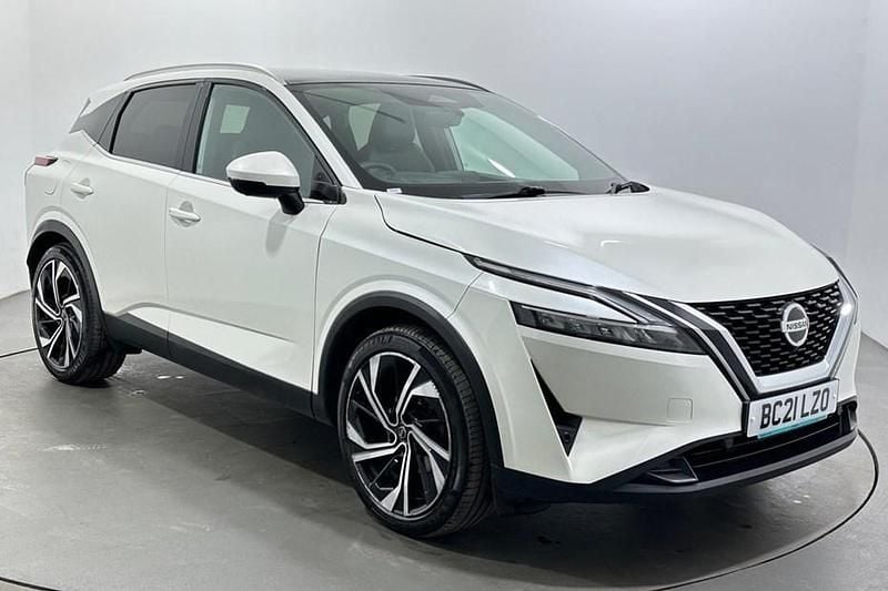 Used Nissan Qashqai Tekna+ 160 HP (117 kW) 2021 White SUV