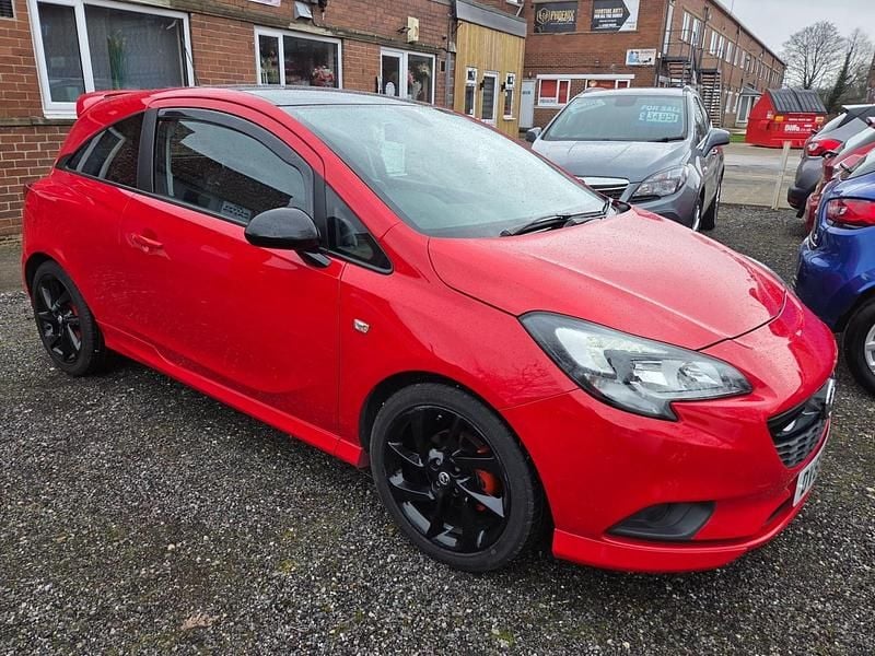 Used Vauxhall Corsa SRi 90 HP (66 kW) 2018 Red Hatchback