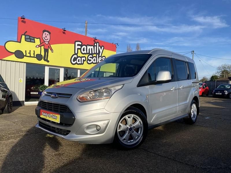 Used Ford Tourneo Connect Titanium 95 HP (69 kW) 2014 Silver MPV