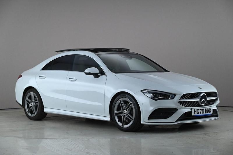 Used Mercedes CLA180 AMG Line Premium Plus 2020 White Sedan
