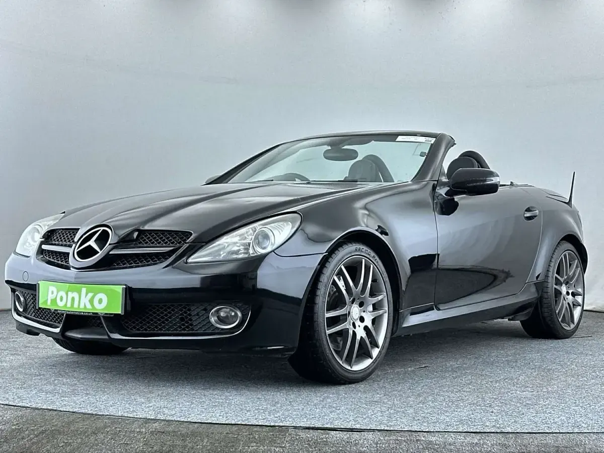Used Mercedes SLK280 2009 Black Cabriolet