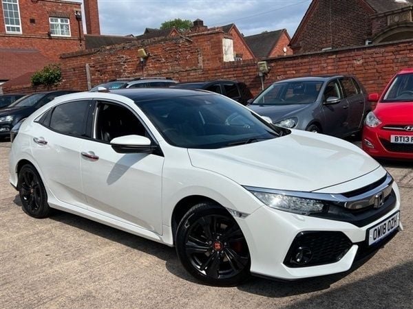White Used 2018 Honda Civic Prestige Hatchback | £12,495 (Fair price) - Image 1/1