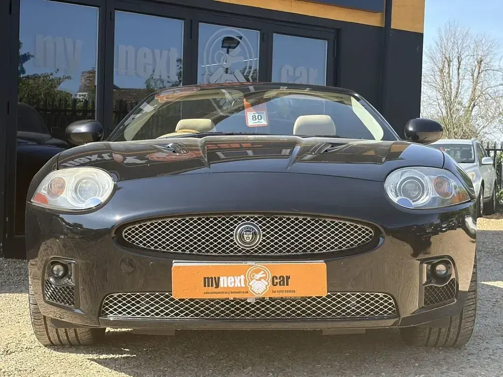 Used Jaguar XKR Supercharged 420 HP (308 kW) 2007 Black Cabriolet