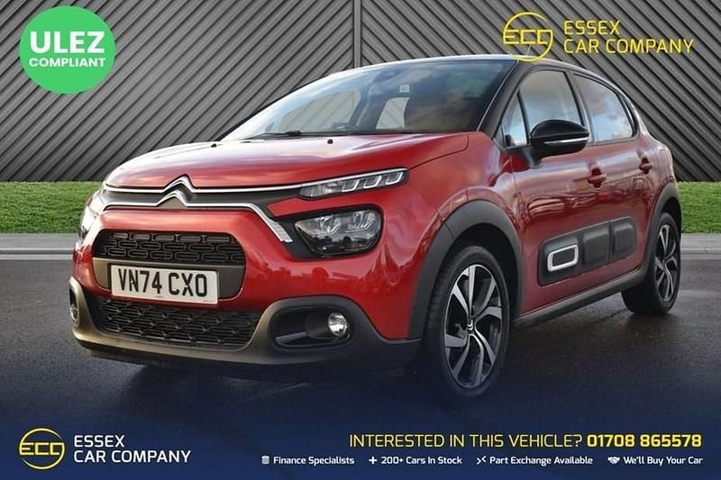 Red Used 2024 Citroën C3 PureTech Hatchback | £13,380 (Good price) - Image 1/1