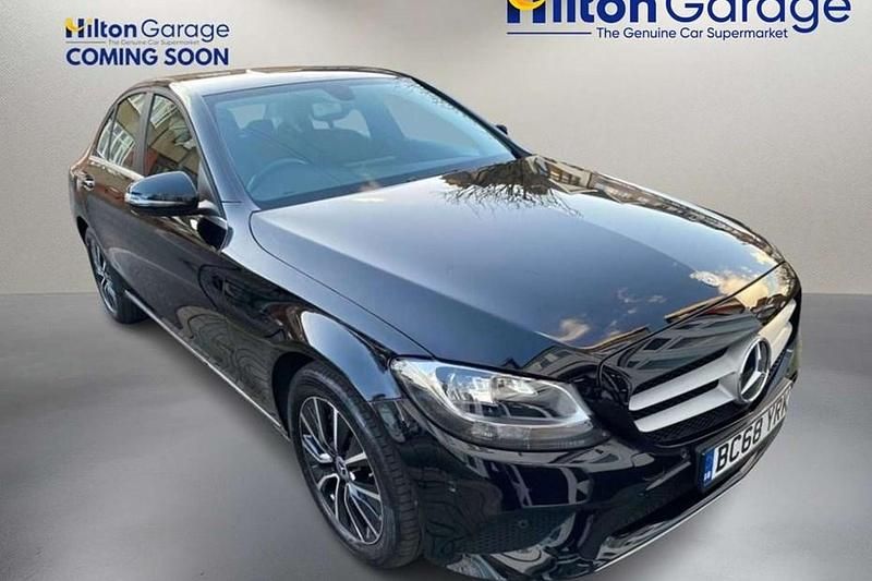 Used Mercedes C200 SE 2019 Black Sedan