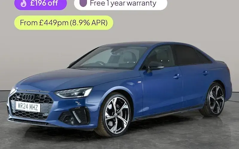 Used Audi A4 Black Edition 204 HP (150 kW) 2024 Sedan