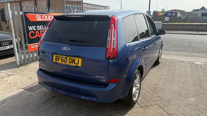 Used Ford C-MAX Zetec 99 HP (72 kW) 2010 Blue MPV