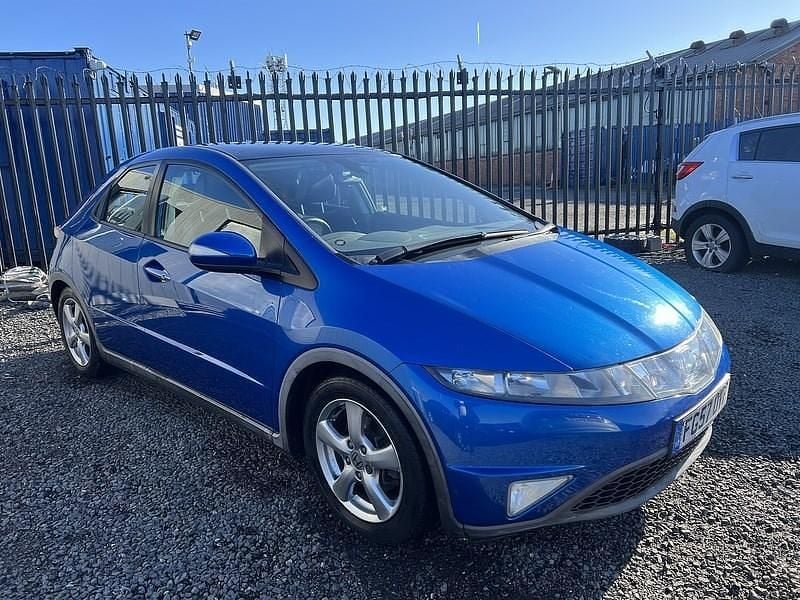 Used Honda Civic ES 138 HP (101 kW) 2007 Blue Hatchback