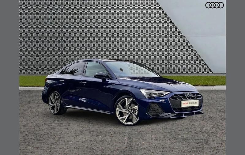 White Used 2025 Audi A3 Black Edition Hatchback | £32,995 - Image 1/4