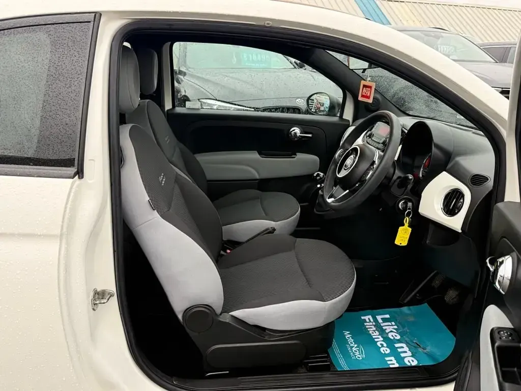 Używany Fiat 500C Pop 69 KM (50 kW) 2020 Biały Kabriolet