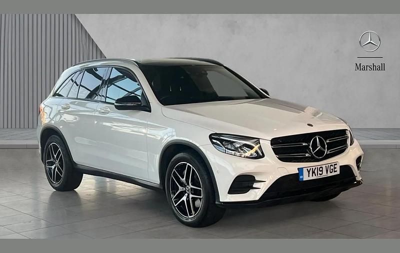 White Used 2019 Mercedes GLC220 AMG SUV | £23,980 (Fair price) - Image 1/4
