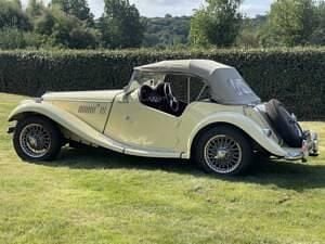 Used MG TF 57 HP (41 kW) 1954 White Cabriolet