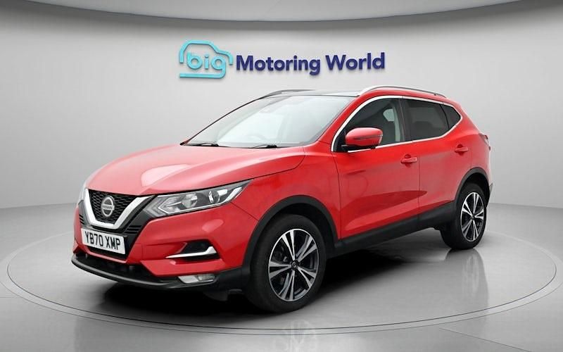 Used Nissan Qashqai N-Connecta 140 HP (102 kW) 2020 Red SUV