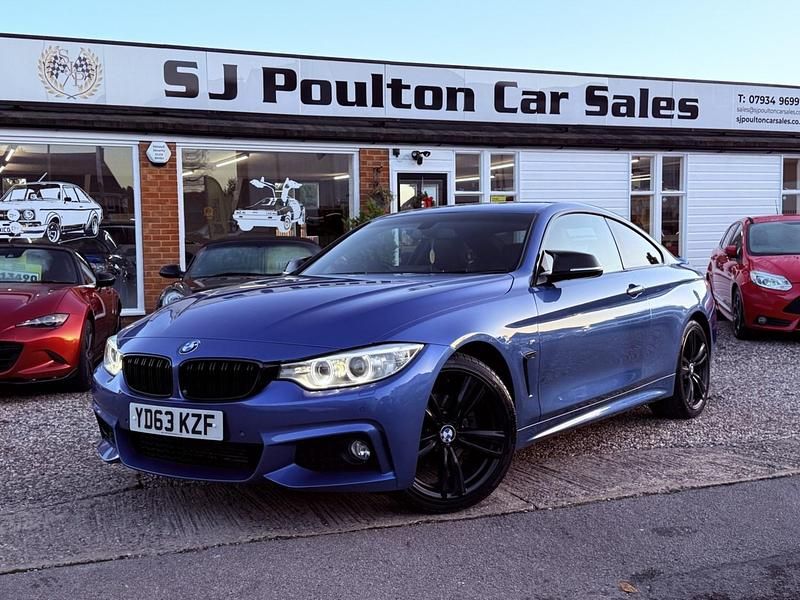 Blue Used 2013 BMW 420 M Sport Coupe | £7,990 (Fair price) - Image 1/3