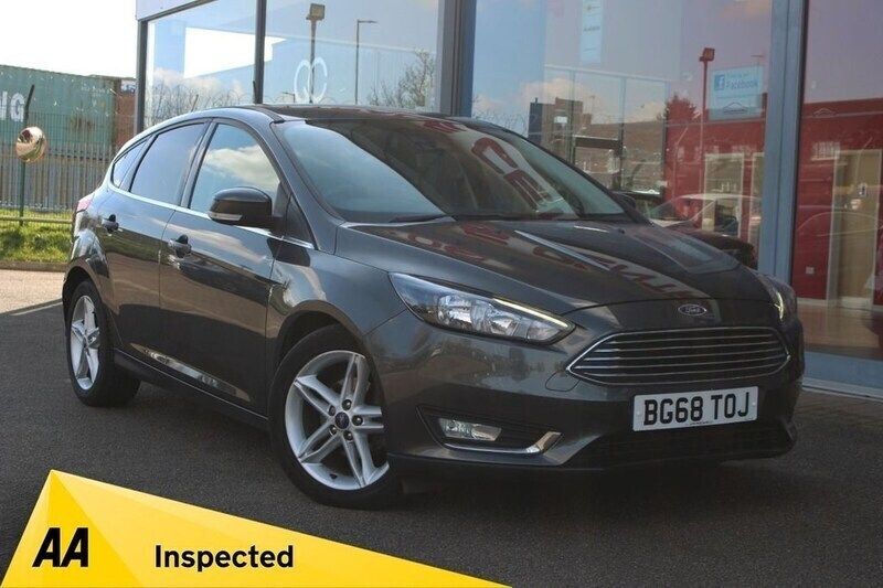 Grey Used 2018 Ford Focus Titanium Hatchback | £10,995 (Fair price) - Image 1/4