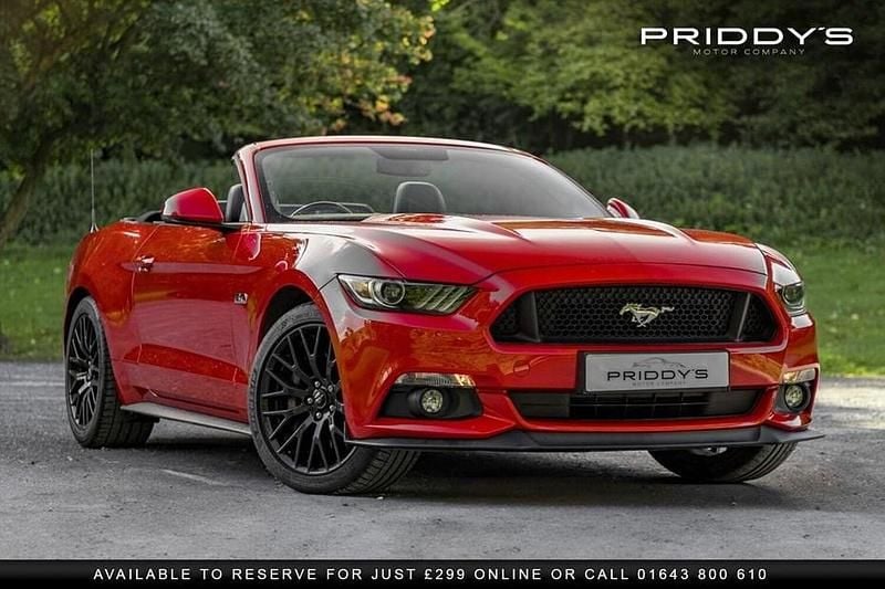 Red Used 2016 Ford Mustang GT Convertible Cabriolet | £27,470 (Fair price) - Image 1/1