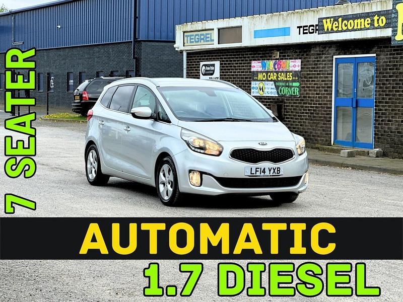 Used Kia Carens 134 HP (98 kW) 2014 Silver MPV