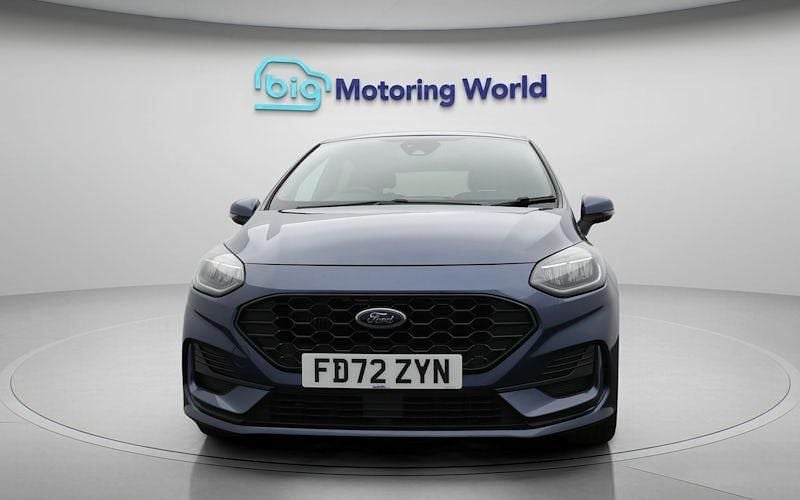 Used Ford Fiesta ST-Line X 125 HP (91 kW) 2023 Blue Hatchback