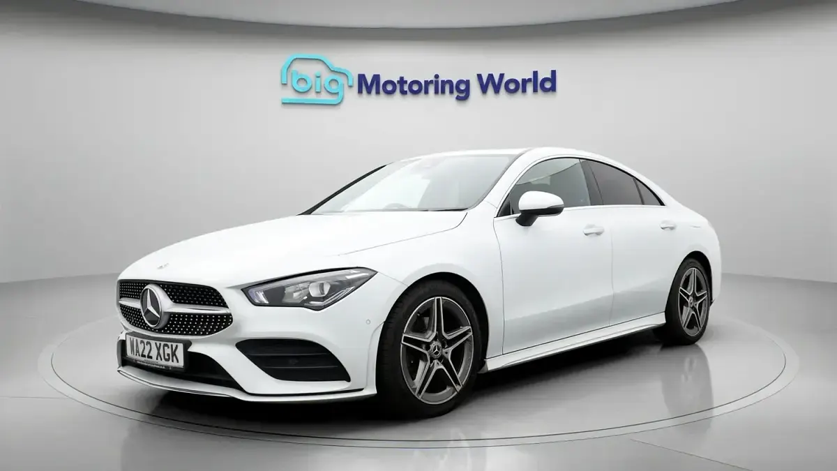 Used Mercedes CLA180 AMG Line Premium 2022 White Coupe