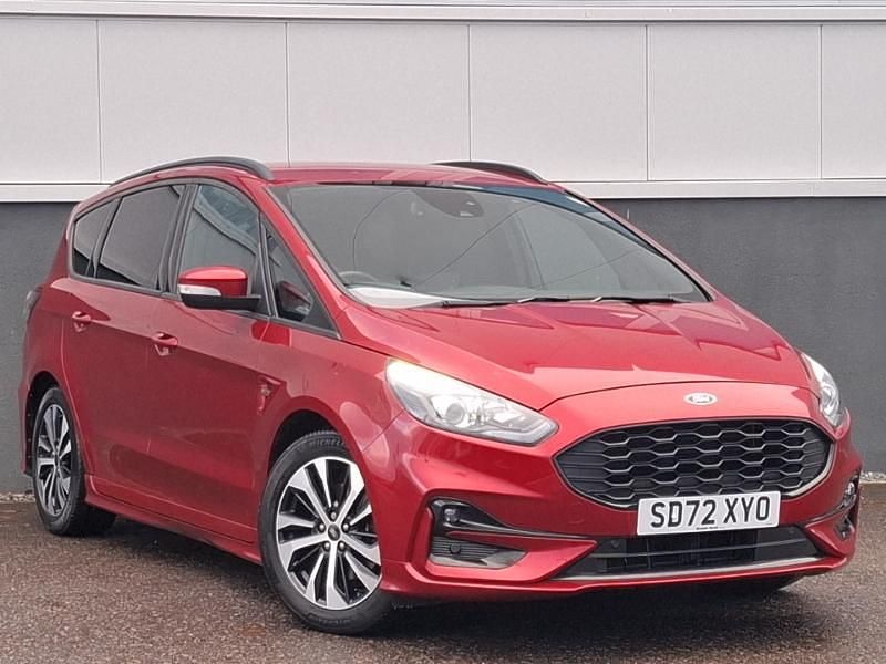 Red Used 2022 Ford S-MAX ST-Line MPV | £25,798 (A bit pricey) - Image 1/4