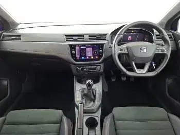 Used Seat Ibiza FR Sport 110 HP (80 kW) 2021 Blue Hatchback