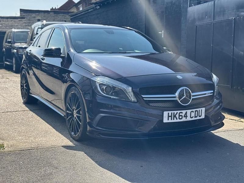 Used Mercedes A45 AMG AMG 355 HP (261 kW) 2014 Mauve/purple Hatchback