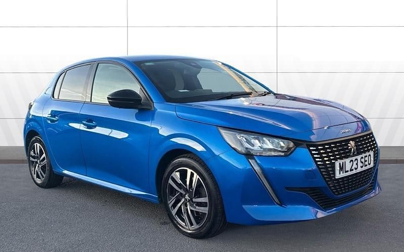 Used Peugeot 208 Allure+ 102 HP (75 kW) 2023 Blue Hatchback