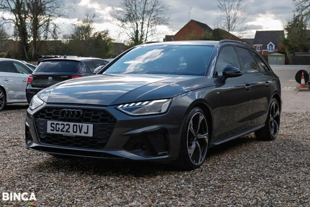 Used Audi A4 Black Edition 150 HP (110 kW) 2022 Grey Estate