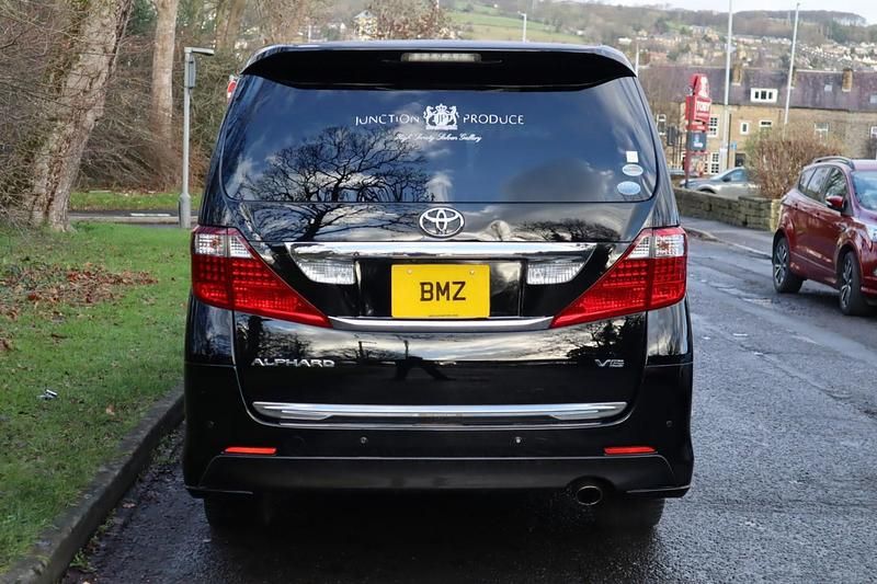 Used Toyota Alphard 2008 Black MPV