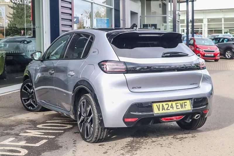 Grey Used 2024 Peugeot 208 GT Hatchback | £16,699 (Good price) - Image 1/4