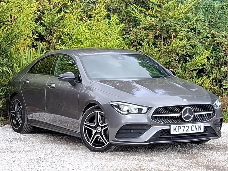 Grey Used 2022 Mercedes CLA220 AMG Line Premium Sedan | £24,298 (Fair price) - Image 1/4