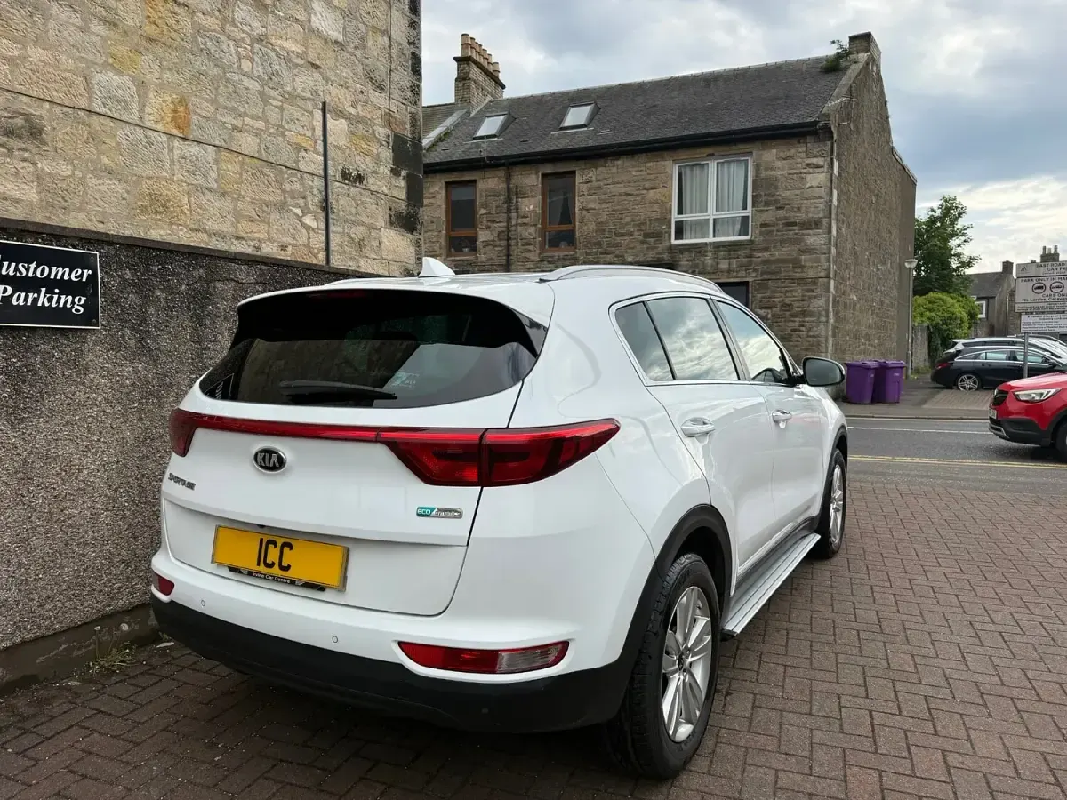 Used Kia Sportage 130 HP (95 kW) 2017 White SUV