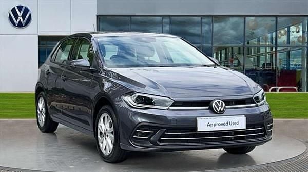 Smokey grey metallic Used 2023 VW Polo Style Hatchback | £17,931 (Fair price) - Image 1/4