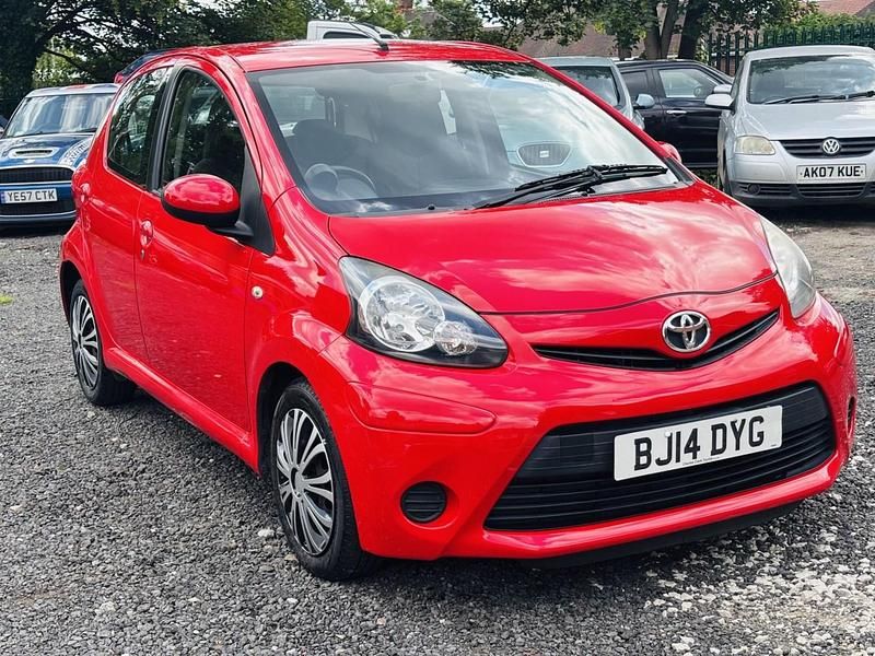 Used Toyota Aygo 2014 Red Hatchback