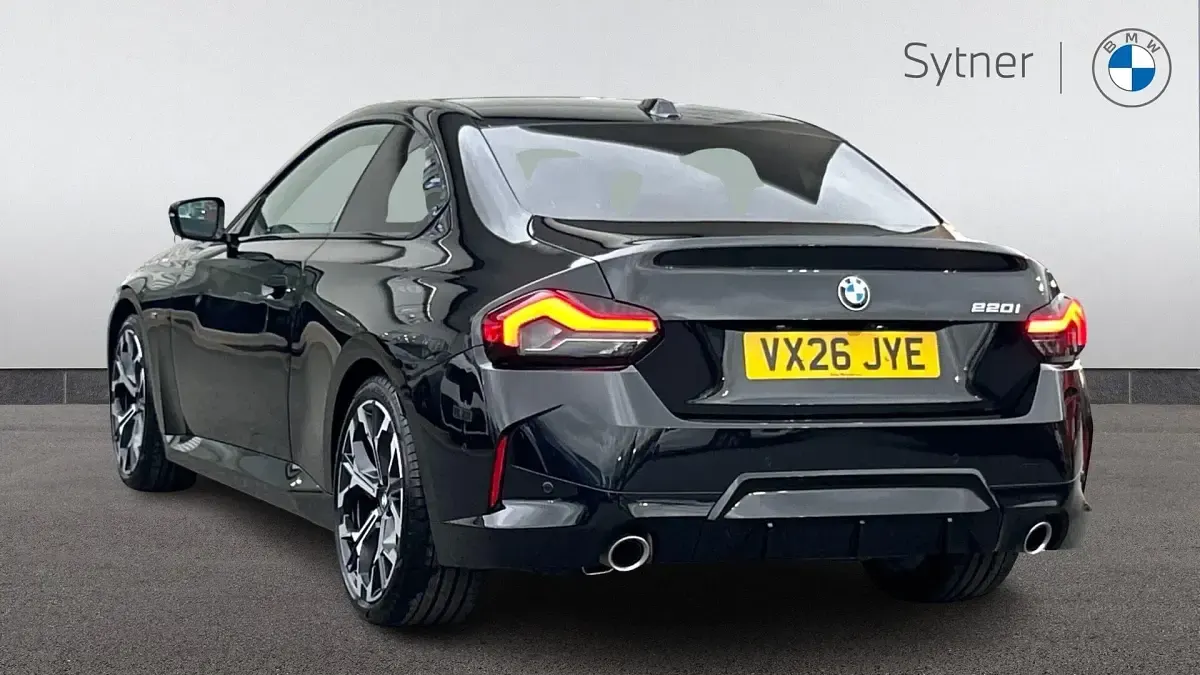 New BMW 220 M Sport 181 HP (133 kW) 2026 Black Coupe