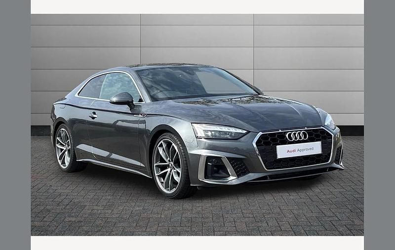 Used Audi A5 S-Line 150 HP (110 kW) 2023 Grey Coupe