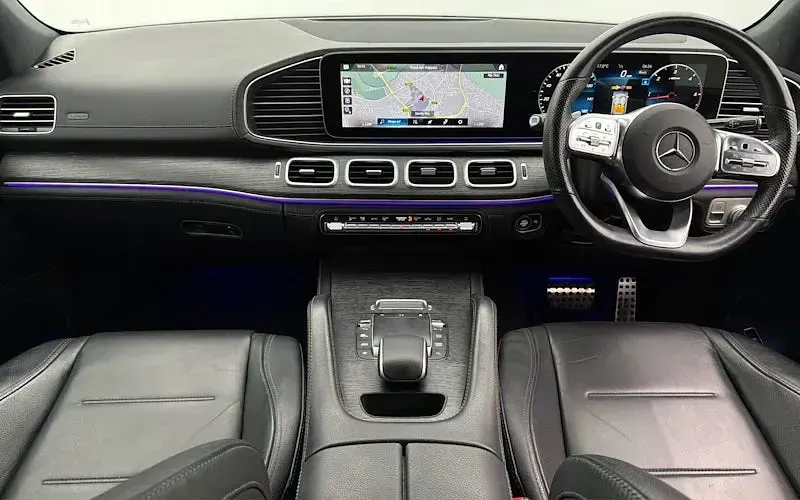 Used Mercedes GLE300 AMG line 272 HP (200 kW) 2022 Blue SUV