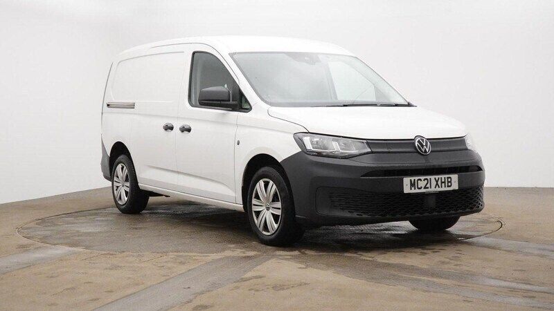 White Used 2021 VW Caddy Maxi S MPV | £9,499 (Super price) - Image 1/4