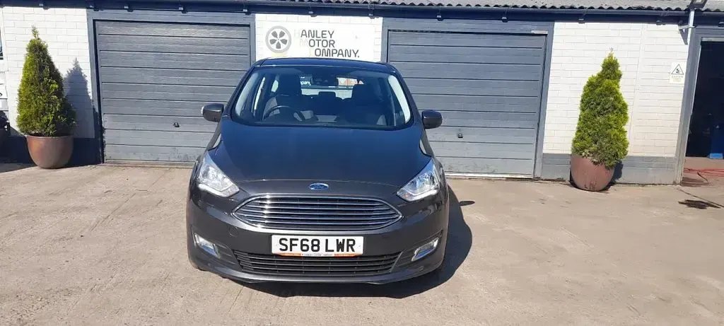 Used Ford C-MAX Titanium 120 HP (88 kW) 2018 Grey MPV