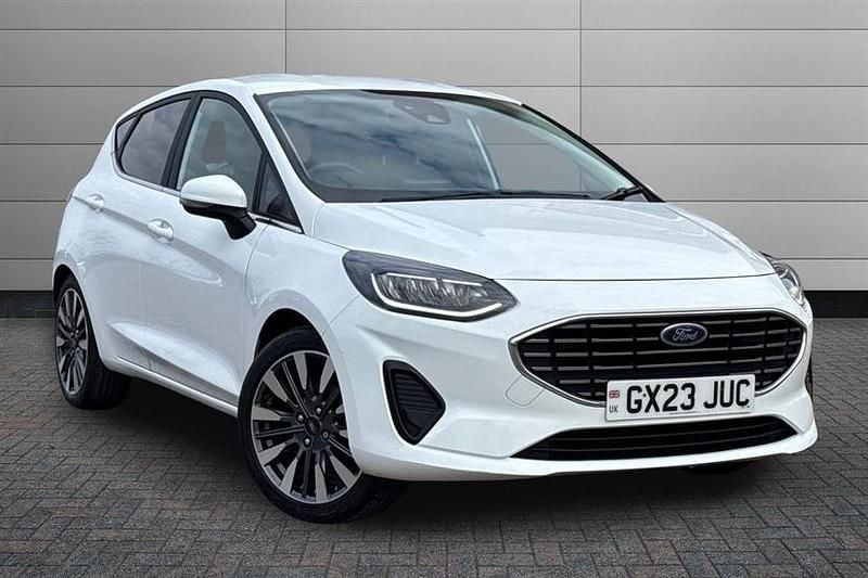 Used Ford Fiesta Titanium X 125 HP (91 kW) 2023 White Hatchback