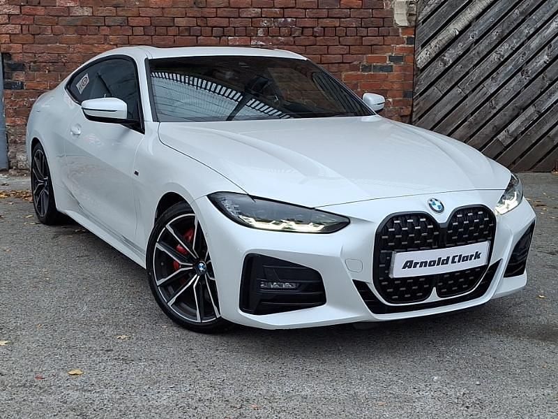 White Used 2022 BMW 430 M Sport Coupe | £31,798 (Fair price) - Image 1/4
