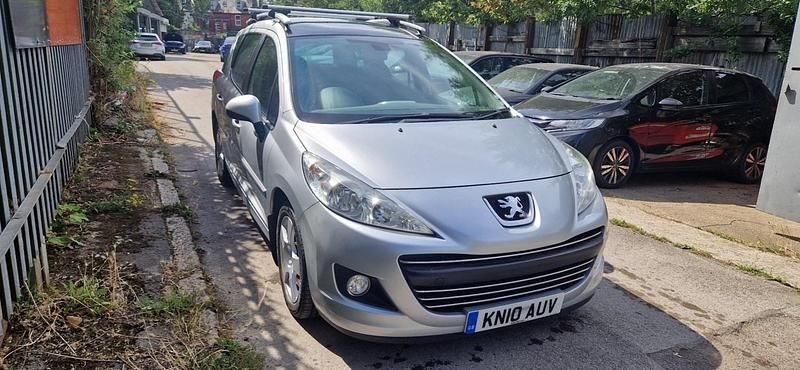 Silver Used 2010 Peugeot 207 Sport Estate | £2,995 (Fair price) - Image 1/4