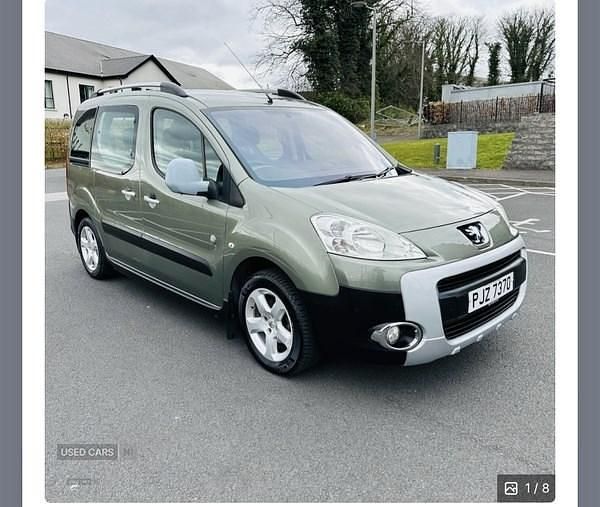 Grey Used 2009 Peugeot Partner Tepee Outdoor MPV | £3,795 (Fair price) - Image 1/4