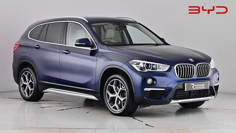 Blue Used 2019 BMW X1 xLine SUV | £17,590 (Good price) - Image 1/4