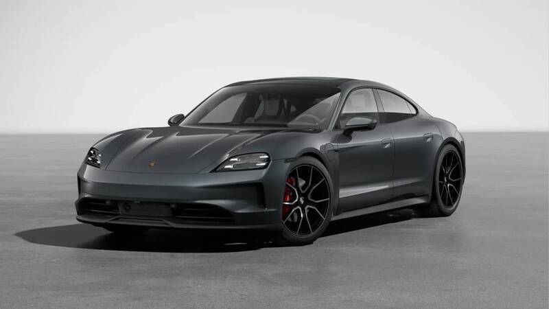 Volcano grey metallic Used 2024 Porsche Taycan 4S Sedan | £77,890 - Image 1/4