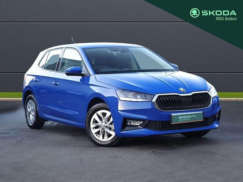 Energy blue Used 2022 Skoda Fabia Comfort Hatchback | £12,395 (Fair price) - Image 1/4