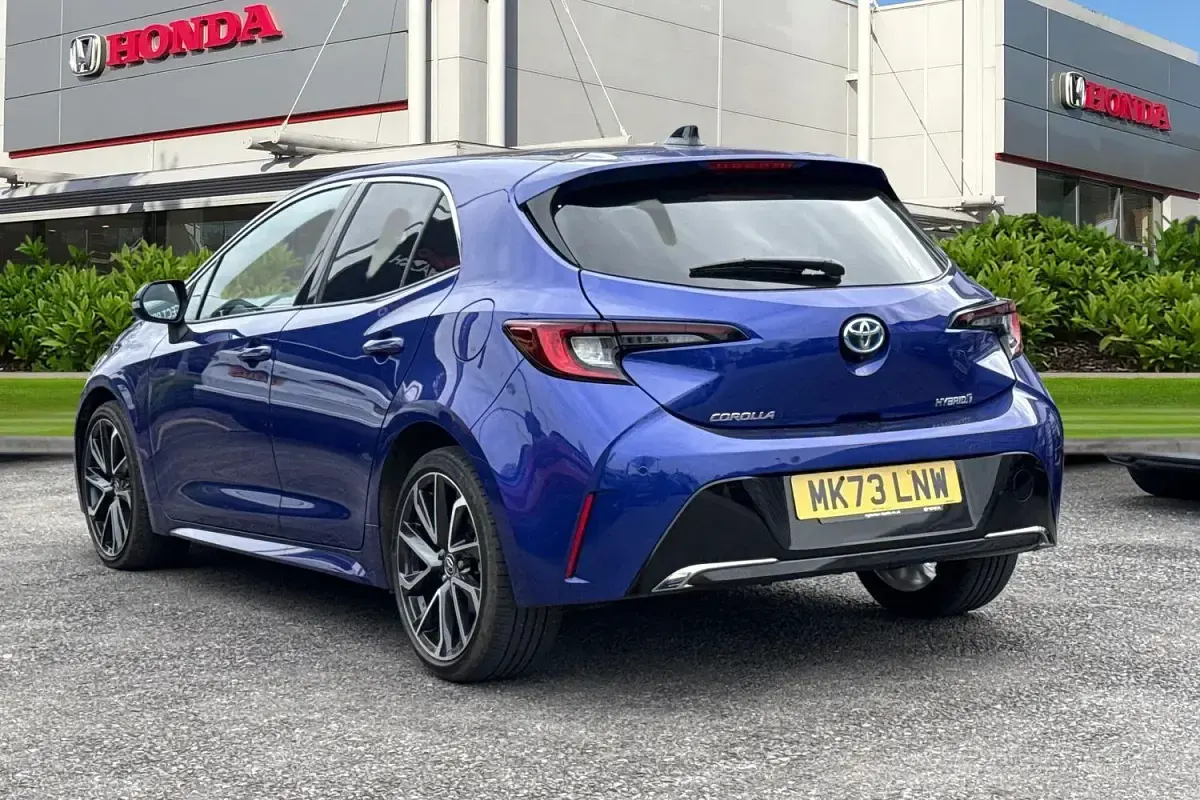 Usado Toyota Corolla 2023 Azul Citadino