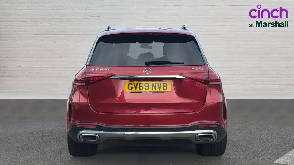 Used Mercedes GLE450 AMG line 367 HP (269 kW) 2020 Red SUV