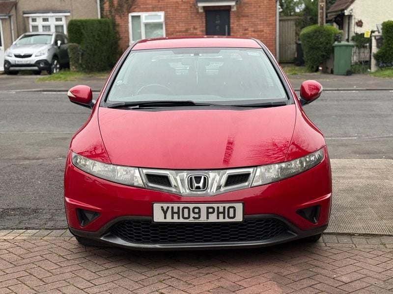 Begagnad Honda Civic SI 140 HK (102 kW) 2009 Röd Halvkombi